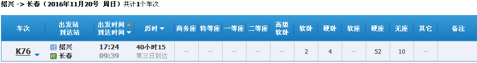 绍兴到长春从铁路方面走有多少公里-第1张-交通-答答问