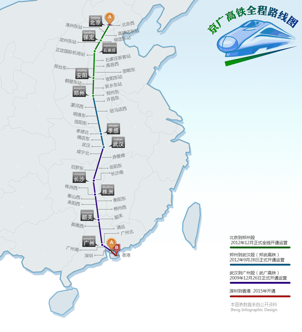 京广高铁的线路规划-第1张-交通-答答问
