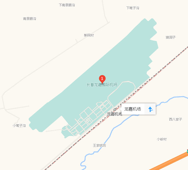 长春地铁2号线延长线赵家岗东站至九台南站路过机场吗-第1张-交通-答答问