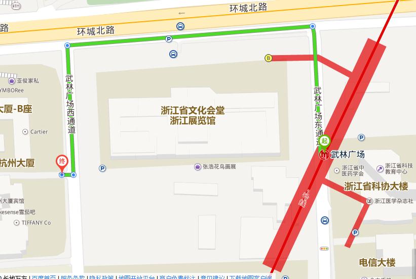 武林广场地铁站到杭州大厦哪个出口 – 手机爱问-第1张-交通-答答问