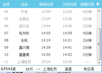从杭州东到嘉善南坐g7542要经过嘉兴南站吗-第1张-交通-答答问