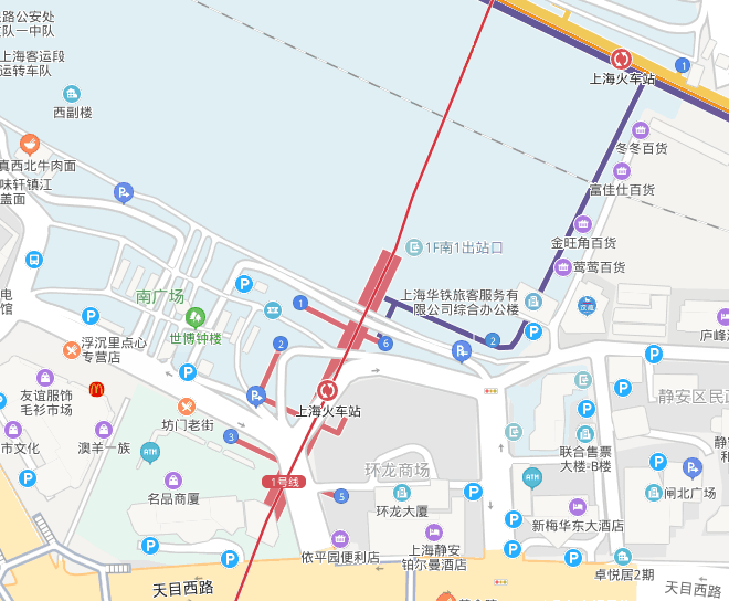 上海火车站到汶水路地铁站从几号出口出站-第1张-交通-答答问