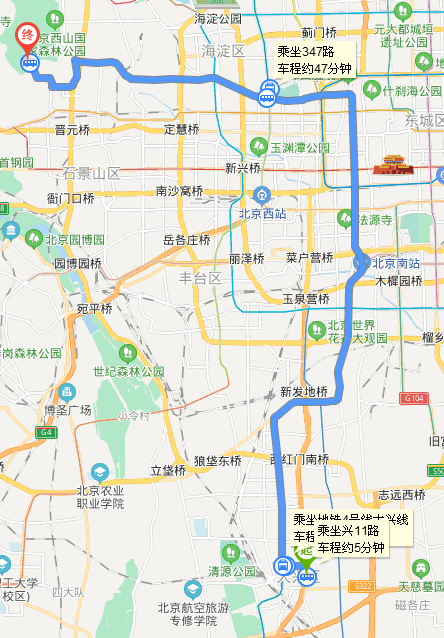 黄村到八大处怎么坐地铁-第1张-交通-答答问
