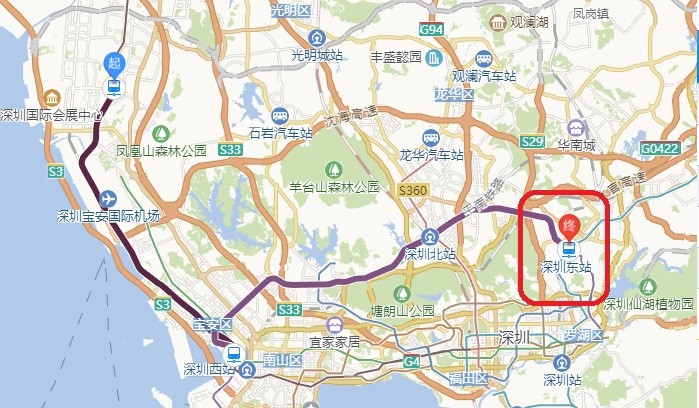 深圳塘尾地铁站到深圳东火车站最快的方式是坐什么地铁-第1张-交通-答答问