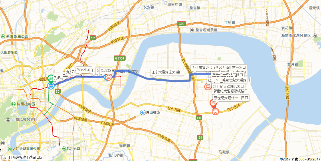 杭州东站到杭州英冠华美达广场酒店怎么走-第1张-交通-答答问