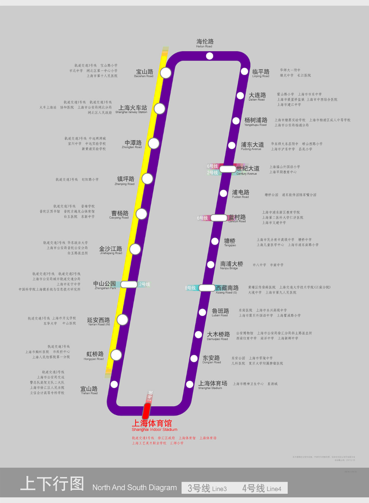 上海地铁4号线线路经过那些站-第1张-交通-答答问