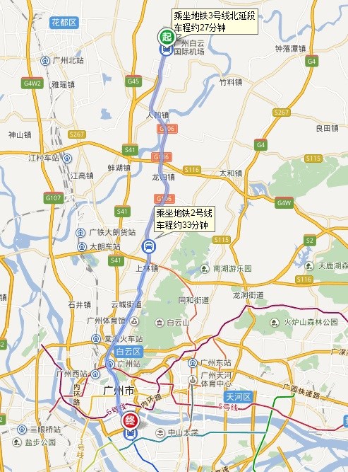 广州白云机场到江南西怎么走-第1张-交通-答答问