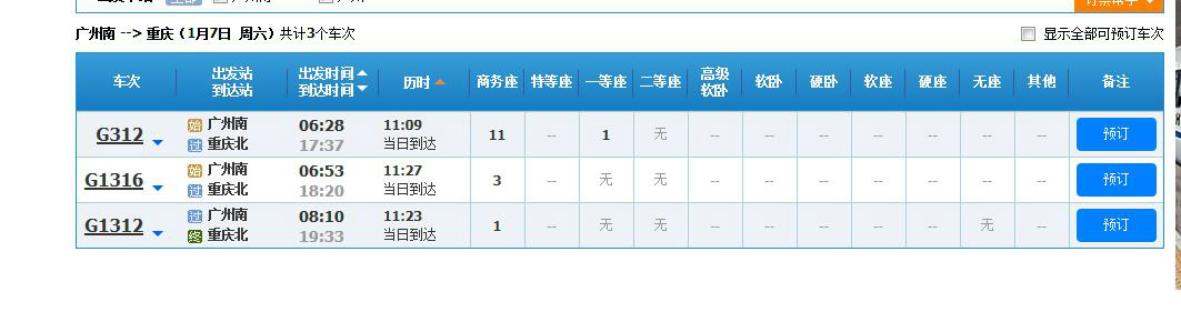 广州黄埔区到重庆渝中区鹅岭有高铁吗-第1张-交通-答答问