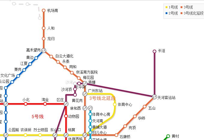 广州地铁2号线嘉禾望岗站能转乘3号线吗-第1张-交通-答答问