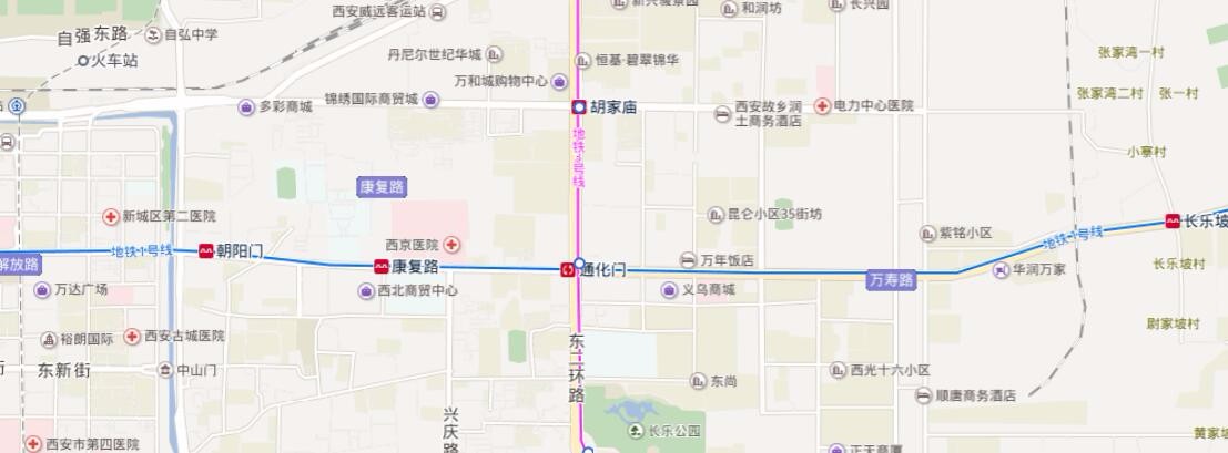 西安地铁3号线在哪一站转乘一号线-第1张-交通-答答问