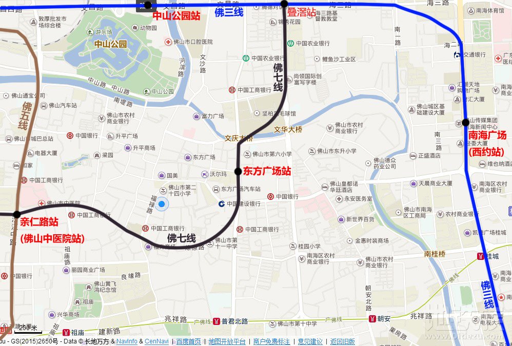 佛山东方广场会开通地铁吗-第1张-交通-答答问