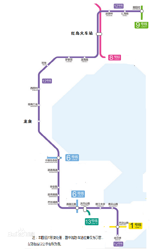 青岛地铁12号线规划的龙泉站在哪-第1张-交通-答答问