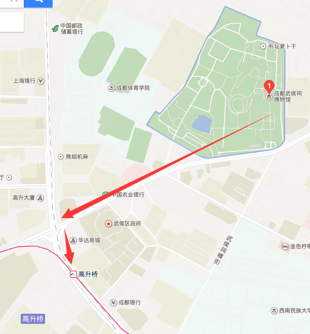 从武侯祠到最近地铁口怎么走-第1张-交通-答答问