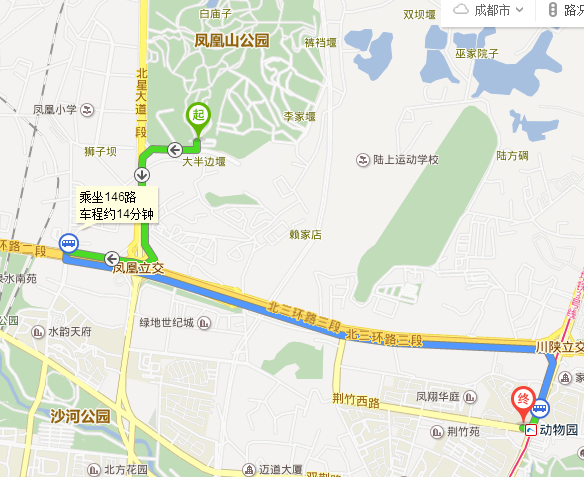 成都凤凰山公园公交站可转乘地铁吗-第1张-交通-答答问