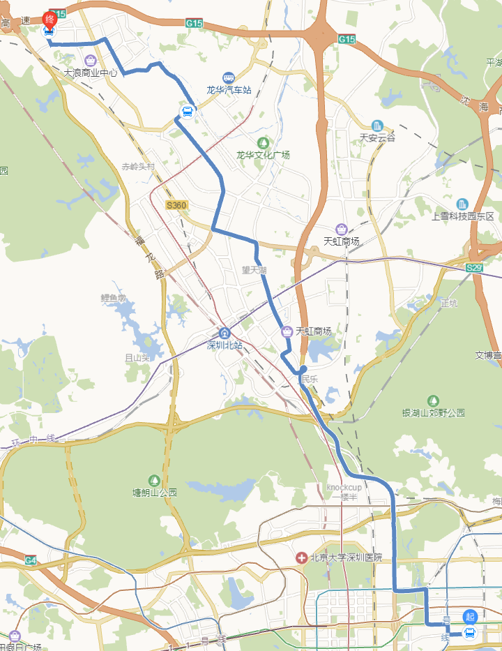从深圳福田区沙埔头村到深圳龙华大浪华辉路3号同胜科技大厦坐什么地铁路线-第1张-交通-答答问