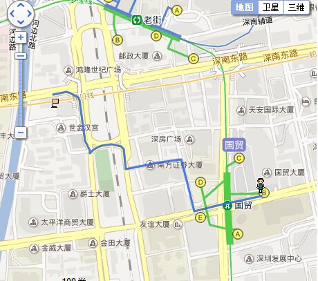 沙湾樟树布到. 深圳市罗湖区深南大道4003号世界金融中心a座29楼坐什么车.-第1张-交通-答答问