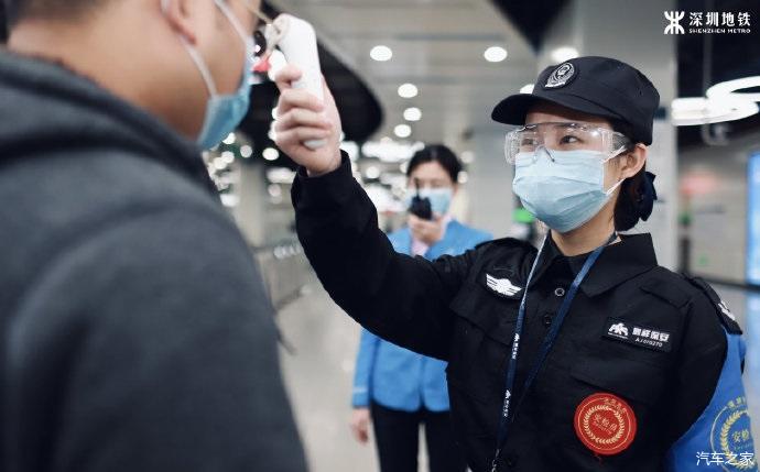 深圳地铁集团已在全线网各地铁站进行乘客体温监测。-第1张-交通-答答问