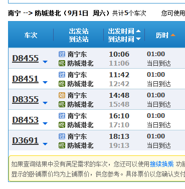 南宁坐高铁到防城港，要几个小时-第1张-交通-答答问