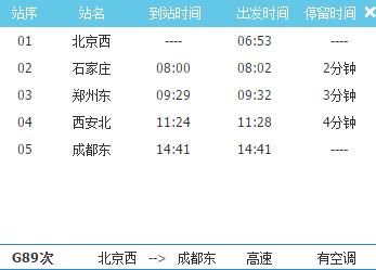 北京到成都高铁路线-第1张-交通-答答问