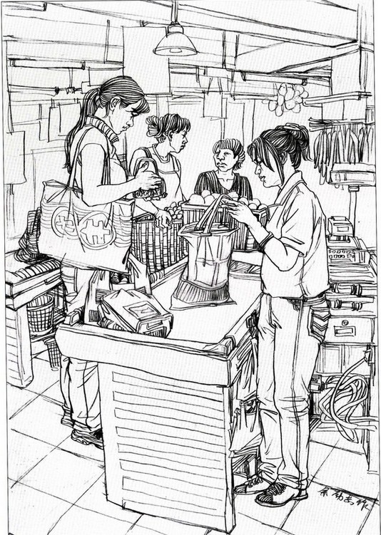 场景速写如何构图-第1张-交通-答答问