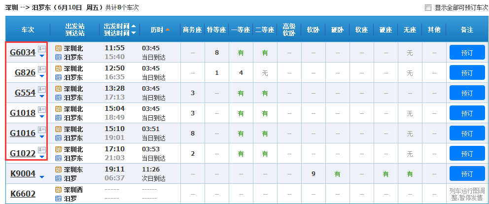 深圳至汩罗东高铁需经站点-第1张-交通-答答问