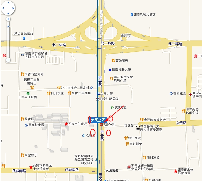 想知道: 西安市地铁2号线大明宫西站 在哪-第1张-交通-答答问