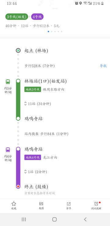 从林场乘坐几号地铁线到南京市鼓楼区-第1张-交通-答答问