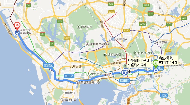 湖贝地铁站到机场多久-第1张-交通-答答问
