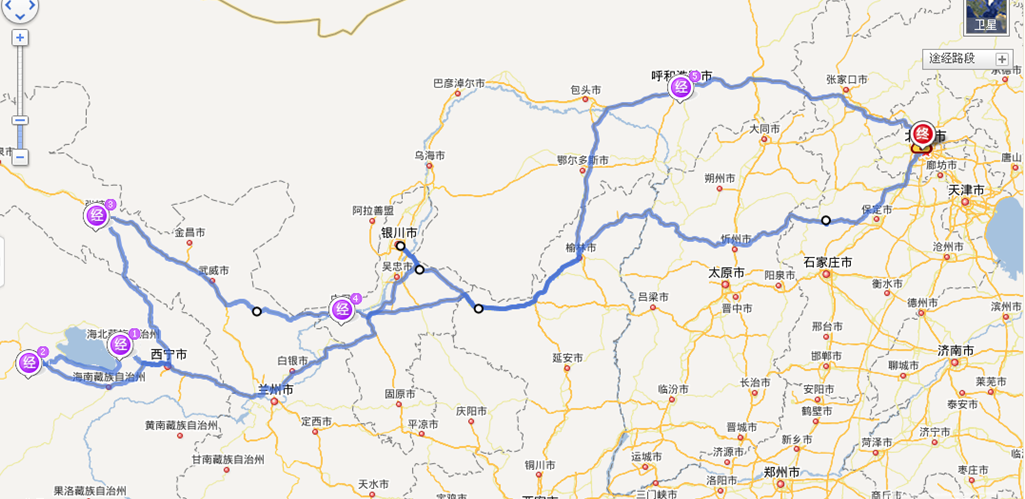北京至青海湖自驾游的路线?沿途有哪些景点？-第1张-旅游-答答问