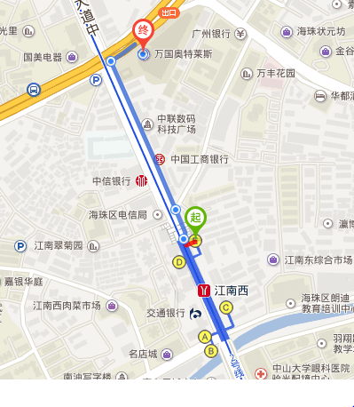 广州前进路40号万国广场坐地铁怎么去-第1张-交通-答答问