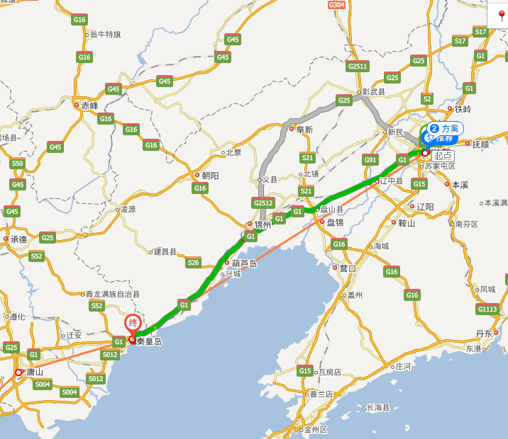 我从沈阳出发去秦皇岛,唐山,邯郸，邢台先到哪里-第2张-旅游-答答问