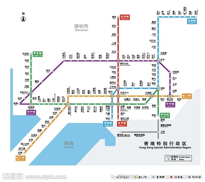 深圳地铁的地铁标志-第1张-交通-答答问