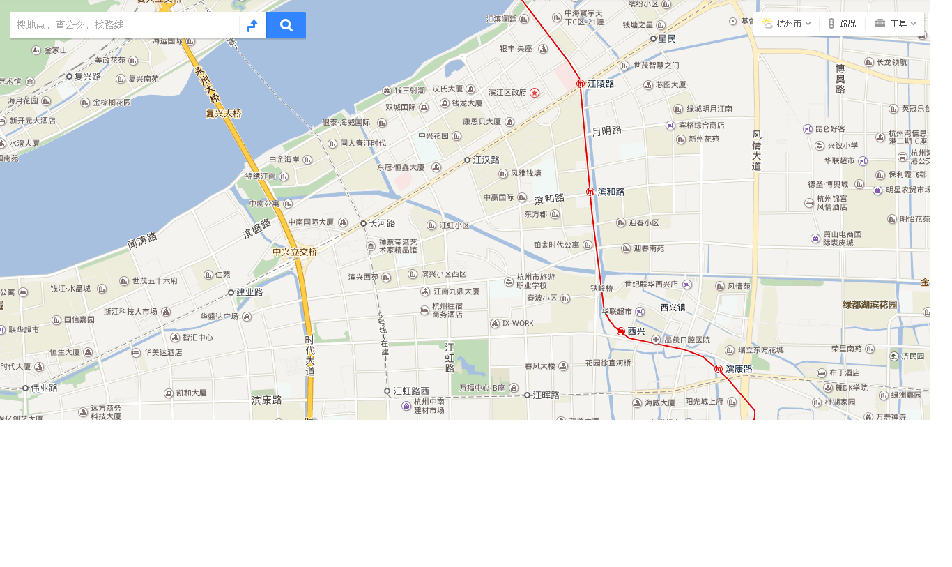 萧山1号线地铁路线西兴站在什么位置-第1张-交通-答答问