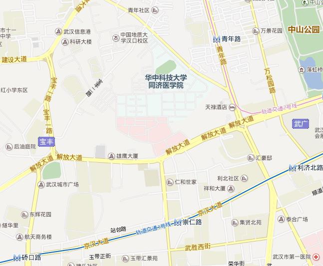 武汉市同济医院附近地铁是几号线-第1张-交通-答答问