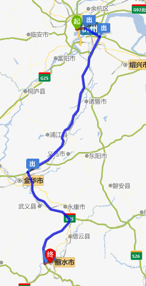 杭州到丽水多少公里过路费多少-第1张-旅游-答答问