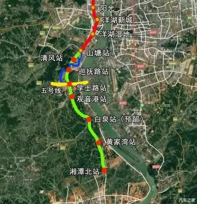 长沙地铁3号线将通到湘潭，厉害了长株潭-第1张-交通-答答问