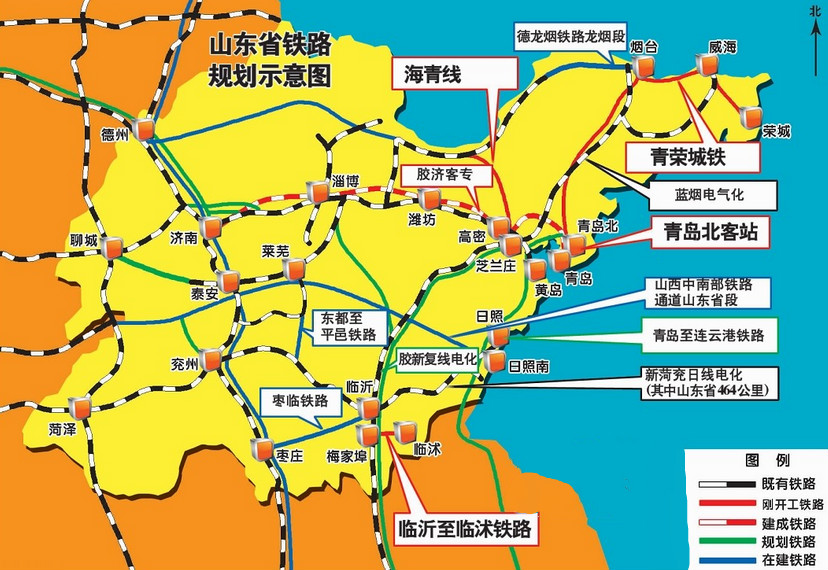 山东半岛城市群的城际轨道交通-第1张-交通-答答问