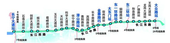 合肥地铁2a号线路图-第1张-交通-答答问
