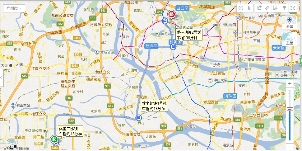 桂城的雷岗地铁站出发去广州桂花岗皮具市场，然后坐广州地铁几号线什麽站下车哪个出口可以直接到达-第1张-交通-答答问