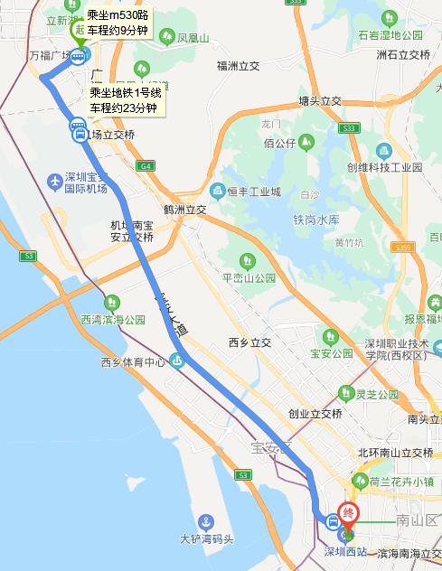 福永镇到深圳西火车站地铁怎去-第1张-交通-答答问