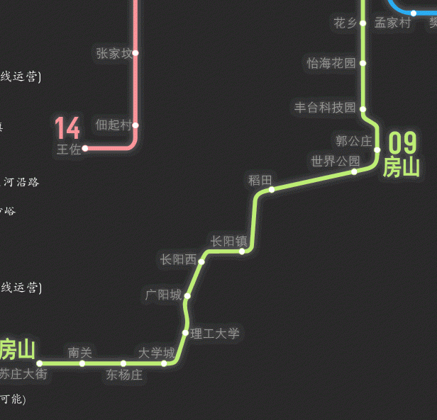 北京房山窦店镇的纵5号线是那条线有地图的更好-第1张-交通-答答问