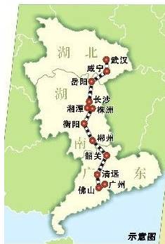 广州到武汉的高铁经过哪些站-第1张-交通-答答问