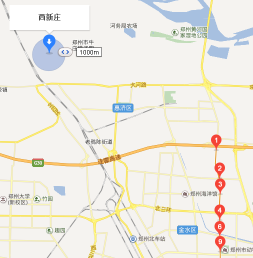 坐地铁咋到郑州惠济区西新庄-第1张-交通-答答问