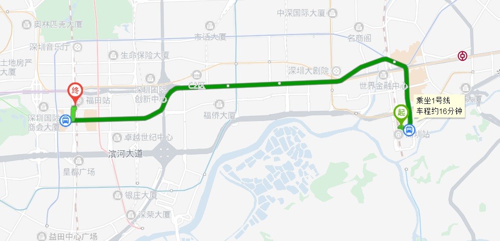 深圳站到福田站可以坐地铁吗-第1张-交通-答答问
