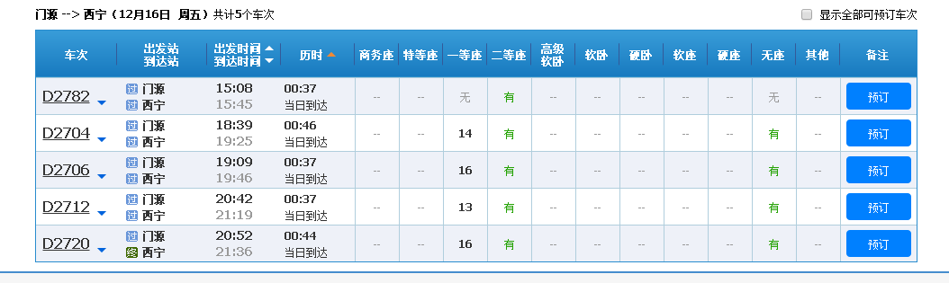 门源到西宁火车票-第1张-交通-答答问