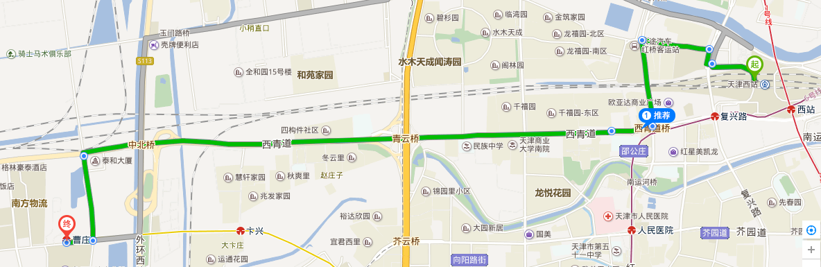 天津西火车站打的到中北镇永旺曹庄地铁口要多少钱-第1张-交通-答答问