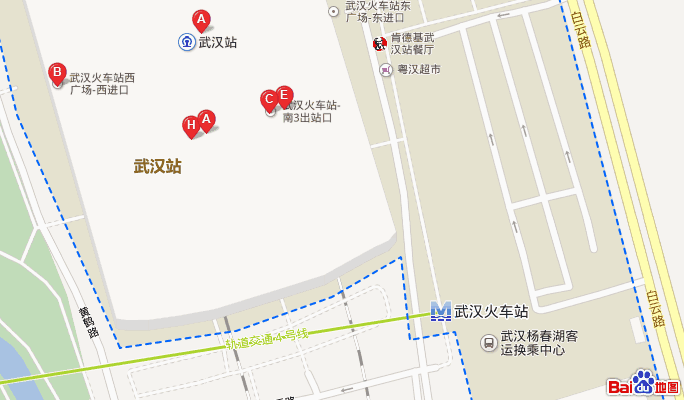 想知道: 武汉火车站地铁在哪-第1张-交通-答答问